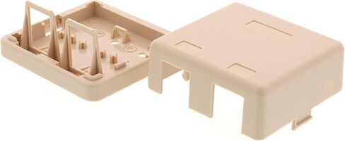 صناديق التثبيت السطحي لـ Networx Keystone Jack (4 منافذ، أبيض) in Kuwait