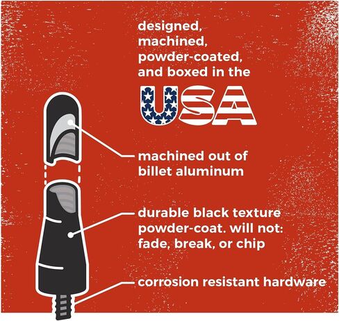 CravenSpeed Stubby Antenna Compatible with Dodge Grand Caravan 2008-2020 | 3.2 inches | Short Antenna Replacement | Made in the USA in Kuwait