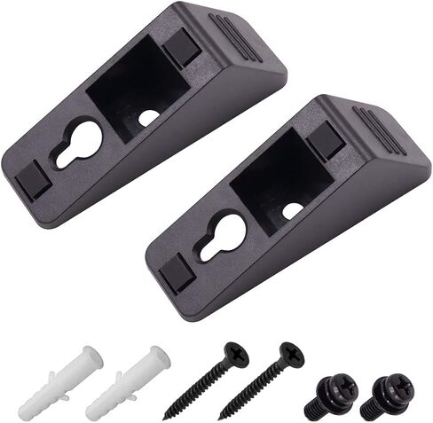 زوج واحد من دعامات التثبيت على الحائط السوداء الجزء A-1997-784-A مع ملحقات براغي لجهاز سوني HT-CT770 SA-CT770 HT-CT370 SA-CT370 SA-CT370 in Kuwait