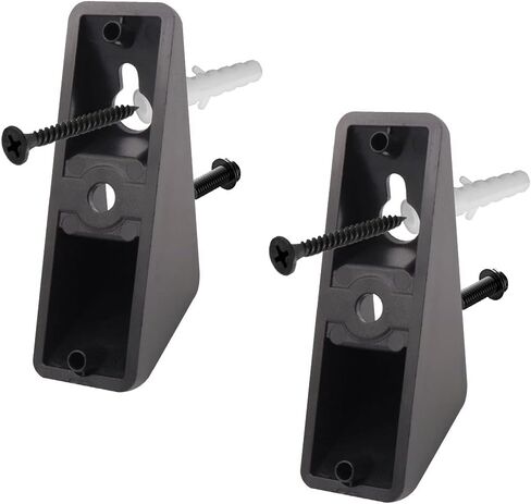 زوج واحد من دعامات التثبيت على الحائط السوداء الجزء A-1997-784-A مع ملحقات براغي لجهاز سوني HT-CT770 SA-CT770 HT-CT370 SA-CT370 SA-CT370 in Kuwait