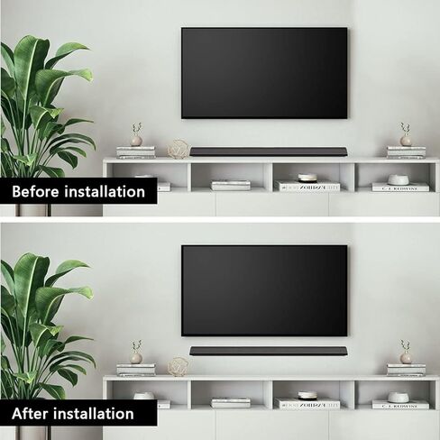 زوج واحد من دعامات التثبيت على الحائط السوداء الجزء A-1997-784-A مع ملحقات براغي لجهاز سوني HT-CT770 SA-CT770 HT-CT370 SA-CT370 SA-CT370 in Kuwait