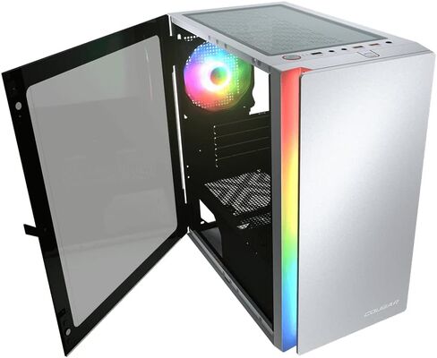 Cougar Archon 2 Mesh RGB (White) No Power Supply Mini ITX/Micro ATX/ATX Mid Tower Case w/Window in Kuwait