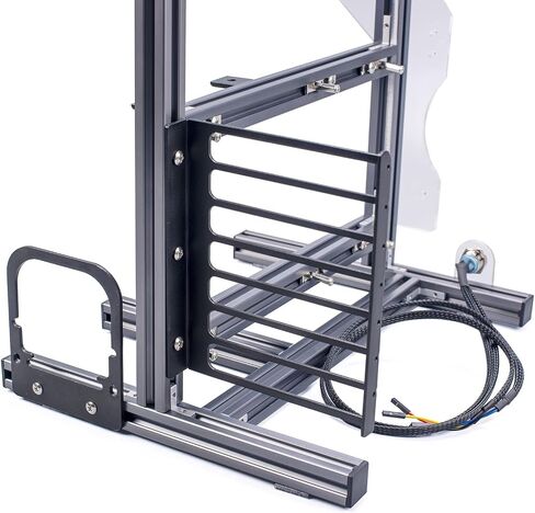 حامل للوحة الأم للكمبيوتر DIY، مجموعة هيكل اللوحة الأم، شخصية إبداعية ATX/M-ATX/ITX دعامة هيكل إطار الهواء المفتوح، رفع تردد التشغيل الرأسي in Saudi Arabia