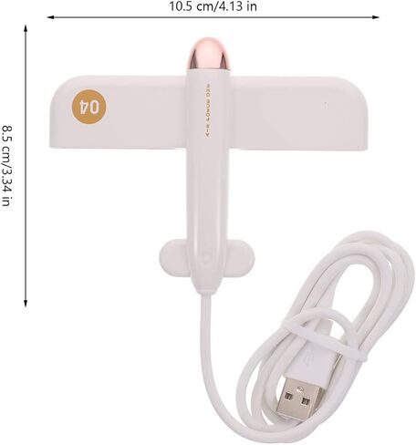 محور USB على شكل طائرة من Hemobllo - محور USB لطيف، شاحن محول خط تمديد الطائرة الهوائية للكمبيوتر المكتبي، ملحقات الكمبيوتر 1 قطعة USB Hut 4 منافذ (أزرق) in Saudi Arabia