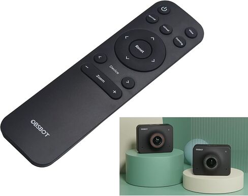 OBSBOT تعرف على جهاز التحكم عن بعد، تعرف على كاميرا ويب بدقة 1080 بكسل و4K تعمل بالذكاء الاصطناعي، لتدريس اجتماعات الفيديو المباشرة in Kuwait