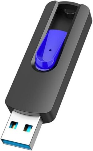 JUANWE 256GB USB Drive, Thumb Drive USB 3.0 Flash Drive USB Storage Flash Drive 256 GB, Retractable Slide Jump Drive for Expand Capacity & Data Storage in Kuwait