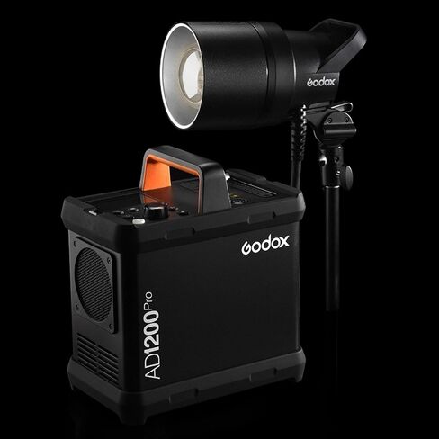 حزمة طاقة Godox AD1200Pro 1200Ws TTL، وقت إعادة التدوير 0.01-2 ثانية، يمكن أن تمنع ضوء الشمس في بيئة التصوير بالضوء الساطع في الهواء الطلق، مع مزامنة HSS عالية السرعة في أي وقت وفي أي مكان in Saudi Arabia