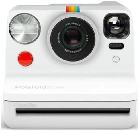 مجموعة كاميرا Polaroid Originals Now Viewfinder i-Type الفورية (زرقاء) مع أفلام فورية ملونة وB وW ومجموعة ملحقات صور عتيقة قابلة لإعادة الاستخدام (4 عناصر) in Kuwait