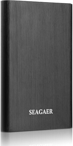 Intertest 500GB Portable External Hard Drive USB3.0 Ultra Slim 2.5" HDD for PC, Mac, Laptop, Chromebook, Xbox One, Xbox 360, PS4 (Black) in Kuwait