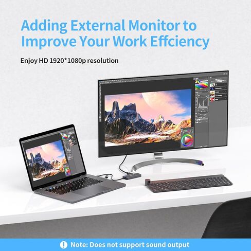 USB 3.0 to hdmi Adapter&USB c to hdmi Adapter 2 in 1,ZIYUETEK 5-in-1 USB C and USB3.0 Docking Station, Suitable for Laptop and PC with Windows7/8/10/11 in Saudi Arabia