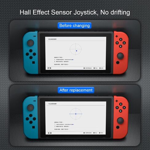 Switch Joystick joycon Replacement Gulikit for Switch, No Drift Hall Electromagnetic Joy-Con Joysitck with Hall Effect Sensor for Nintendo Switch/OLED/Lite in Saudi Arabia