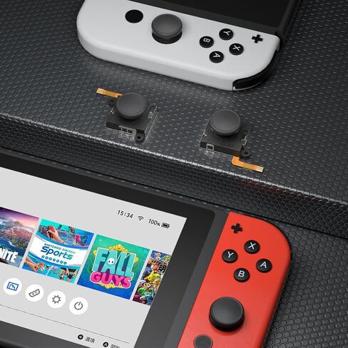 Switch Joystick joycon Replacement Gulikit for Switch, No Drift Hall Electromagnetic Joy-Con Joysitck with Hall Effect Sensor for Nintendo Switch/OLED/Lite in Saudi Arabia