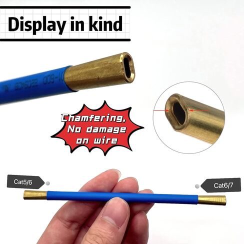 LIUJINCAN Network Cable Untwist Tool, Engineer Wire Straightener for CAT5/CAT6/CAT7 and Telephone Wires Pair Separator Tools (Red, CAT5/6/7 Dual Headed) in Saudi Arabia