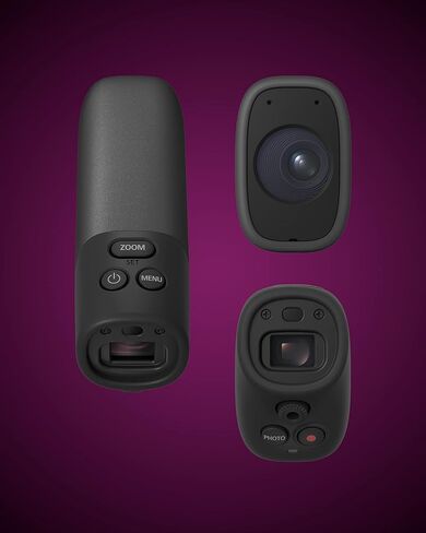 طقم منظار رقمي أحادي التكبير من Canon مع شاحن USB-C، وبطاقة microSD، وتكبير PowerShot، وتكبير بصري 400 مم، وتكبير رقمي 800 مم، ومشاهدة الطيور، والحياة البرية، ومشاهدة الألعاب الرياضية، والسفر، والمشي لمسافات طويلة باللون الأسود in Saudi Arabia
