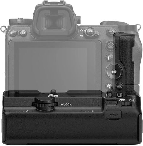 BM Premium Battery Grip Kit for Nikon Z5, Z6, Z6 II, Z7, Z7 II Cameras- Includes MB-N10 Battery Grip Replacement + Qty 1 EN-EL15C Battery + Battery Charger in Saudi Arabia