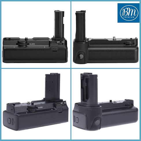 BM Premium Battery Grip Kit for Nikon Z5, Z6, Z6 II, Z7, Z7 II Cameras- Includes MB-N10 Battery Grip Replacement + Qty 1 EN-EL15C Battery + Battery Charger in Saudi Arabia