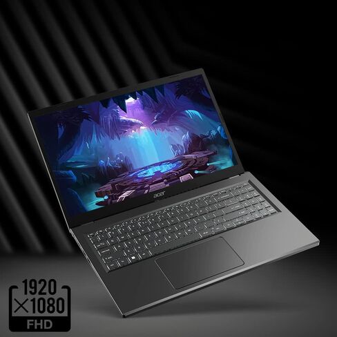 لاب توب أيسر أسباير 5 15 سليم | 15.6 بوصة FHD (1920 × 1080) IPS | Core i7-1355U | Intel Iris Xe Graphics | 16 جيجابايت LPDDR5 | 512 جيجابايت Gen 4 SSD | Wi-Fi 6E | USB4/Thunderbolt 4 | لوحة مفاتيح بإضاءة خلفية | A515-58M-7570، رمادي in Kuwait