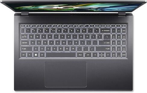لاب توب أيسر أسباير 5 15 سليم | 15.6 بوصة FHD (1920 × 1080) IPS | Core i7-1355U | Intel Iris Xe Graphics | 16 جيجابايت LPDDR5 | 512 جيجابايت Gen 4 SSD | Wi-Fi 6E | USB4/Thunderbolt 4 | لوحة مفاتيح بإضاءة خلفية | A515-58M-7570، رمادي in Kuwait