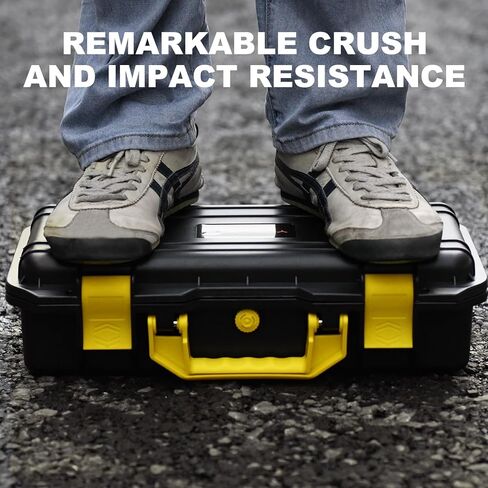 يتيث حافظة صلبة مقاومة للماء لكاميرا انستا 360 اكس 3 / انستا 360 ون اكس 2، شنطة حمل محمولة متوافقة مع انستا 360 اكس 3 / انستا 360 ون اكس 2 / جو برو هيرو 11/10 / 9 وغيرها من الملحقات in Kuwait