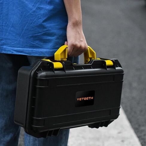 يتيث حافظة صلبة مقاومة للماء لكاميرا انستا 360 اكس 3 / انستا 360 ون اكس 2، شنطة حمل محمولة متوافقة مع انستا 360 اكس 3 / انستا 360 ون اكس 2 / جو برو هيرو 11/10 / 9 وغيرها من الملحقات in Kuwait