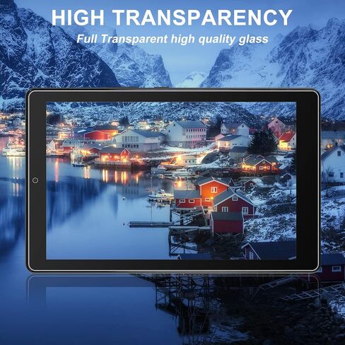 [2-Pack] DMLuna Screen Protector for TCL Tab 8 LE 8" Tablet (Model: 9137W) 2023 Release, (Not Fit TCL Tab 8 Model: 9038S), HD Tempered Glass Anti-Fingerprints Bubble-Free Easy Installation 9H Hardness in Kuwait