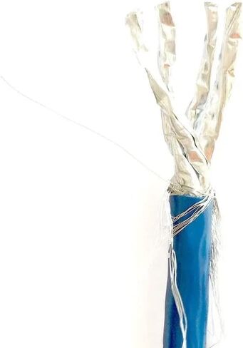 كابل شبكة Monoprice Entegrade Cat8 V2 - 1000 قدم - أزرق | 2 جيجا هرتز S/FTP Solid، 22AWG، نحاس كبير، 40 جيجا، للشبكات، LAN، مودم، جهاز توجيه in Saudi Arabia