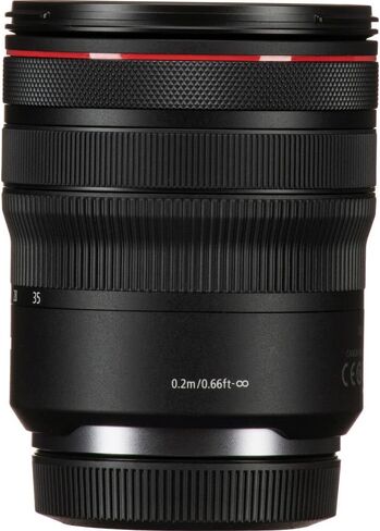عدسة Canon RF مقاس 14-35 مم f/4L هي عدسة USM (4857C002) + مجموعة مرشح + حافظة غطاء + مجموعة تنظيف + المزيد (متجددة) in Saudi Arabia