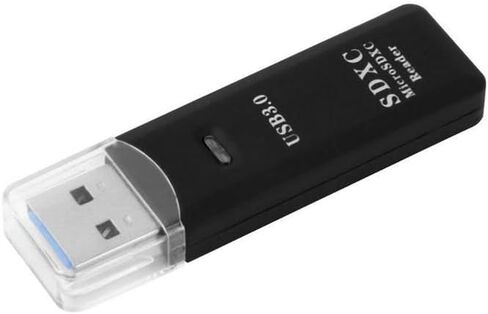 USB 3.0 2 in 1 HighSpeed Memory Card Reader Adapter for Micro SD SDXC TF T-Flash,for PC, Micro SD Card to USB Adapter for Camera Memory Card Reader, Wansurs Card Reader for Laptop in Saudi Arabia
