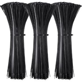 500 Pcs 16 Inch Zip Ties Large Cable Ties Long Wire Ties Nylon Electrical Cable Ties with 60 Pounds Tensile Strength Self Locking Tie Wraps for Indoor Outdoor Farms Use (Green)