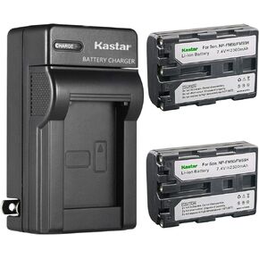 Kastar 1-Pack Battery and AC Wall Charger Replacement for Sony DCR-PC9, DCR-PC100, DCR-PC101, DCR-PC103, DCR-PC104, DCR-PC105, DCR-PC110, DCR-PC115, DCR-PC120, DCR-PC330, DCR-TRV6, DCR-TRV8, DCR-TRV10 in Kuwait