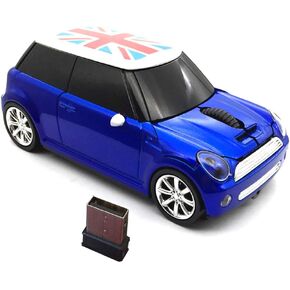 كاموس ماوس لاسلكي على شكل سيارة رياضية بـ3 ازرار، ماوس العاب مريح مع مستقبل USB للكمبيوتر واللاب توب هدية in Saudi Arabia