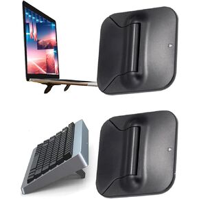 Mini Laptop Stand, Keyboard Riser Stand, Invisible Ergonomic Laptop Holder Stand Riser, Foldable Tablet Pad Phone Stand Lap Cooler for MacBook, Air, Pro, Lenovo, HP More (2PCS) in Kuwait