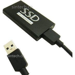 Sintech USB 3.0 mSATA SATA 3 SSD Enclosure External Case Box,Support Super Speed UASP JM567 in Kuwait