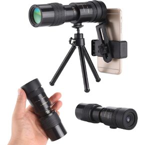 MoYinG 10-300x30 Zoom Monoculars قوة متغيرة، رؤية طويلة جدًا، تركيز مزدوج عالي الطاقة احترافي، ملحقات الهاتف، خفيف الوزن، ملحقات التصوير الفوتوغرافي في الهواء الطلق، صيد استكشاف السفر، هدية in Kuwait
