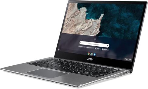 acer Chromebook Spin 513 2023 أحدث كمبيوتر محمول قابل للتحويل 2 في 1، معالج Qualcomm Snapdragon 7c ثماني النواة، شاشة لمس FHD IPS مقاس 13.3 بوصة، ذاكرة وصول عشوائي سعتها 4 جيجابايت، eMMC سعة 64 جيجابايت، للطلاب والأعمال، WiFi، لوحة مفاتيح بإضاءة خلفية، نظ in Saudi Arabia
