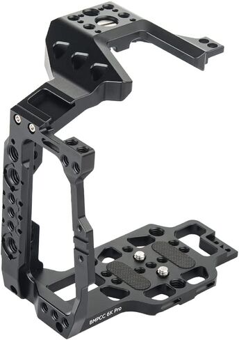 Nitze BMPCC 6K Pro Cage for Blackmagic Design Pocket Cinema Camera 6K Pro, Full Cage/Half Cage Interchangeable - T-B02A in Saudi Arabia