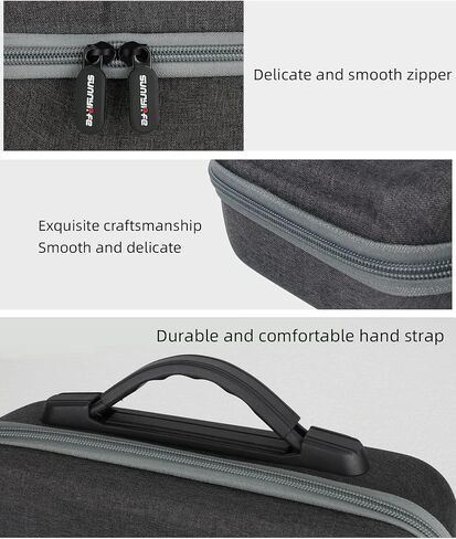 حقيبة حمل صغيرة Anbee Ronin RS 3، حقيبة كتف محمولة للسفر، صندوق بهيكل صلب متوافق مع DJI Ronin RS3 Mini محمول باليد 3 محاور مثبت جيمبال in Kuwait