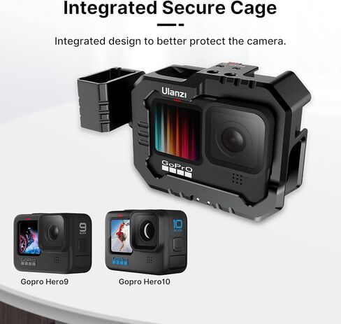 يولانزي سيليكت حافظة فيديو من الالومنيوم المطور G9-14 باطار معدني (اسود) in Kuwait