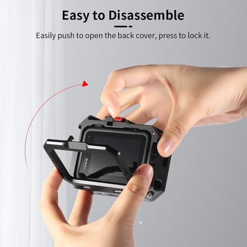 يولانزي سيليكت حافظة فيديو من الالومنيوم المطور G9-14 باطار معدني (اسود) in Kuwait