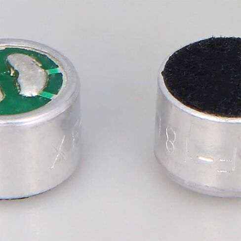Fielect 20Pcs 9767L Electret Microphone Pickup 9.7mm x 7mm Cylindrical Condenser MIC with Solder Joint for PCB in Saudi Arabia