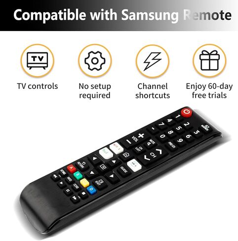 【Pack of 2】 Newest Universal Remote Control for All Sammsung TV Remote Compatible All Sammsung LCD LED HDTV 3D Smart TVs Models in Kuwait