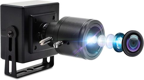 SVPRO 1080P USB Camera Module with Microphone, 2.8-12mm Zoom Lens, 0.01 Low Light Camera for Surveillance, IMX323 Sensor Webcam Board Module H.264 Supported in Kuwait
