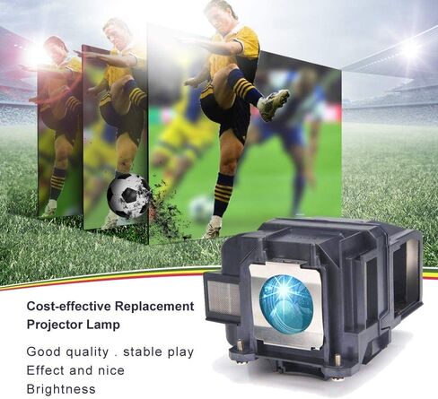 Lanwande ELPLP95 / V13H010L95 استبدال المصباح الكهربي لإبسون EB-2250U EB-2255U EB-2265U EB-5530U EB-2245U EB-2155W EB-5510 EB-2250 PowerLite 2250U 2255U 5535U 2155W 2265U 5510 2245 يو 2065 in Kuwait