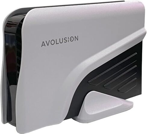 Avolusion PRO-Z Series 8TB USB 3.0 External Hard Drive for MacOS Devices, Time Machine (White) - 2 Year Warranty in Saudi Arabia