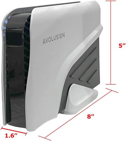 Avolusion PRO-Z Series 8TB USB 3.0 External Hard Drive for MacOS Devices, Time Machine (White) - 2 Year Warranty in Saudi Arabia