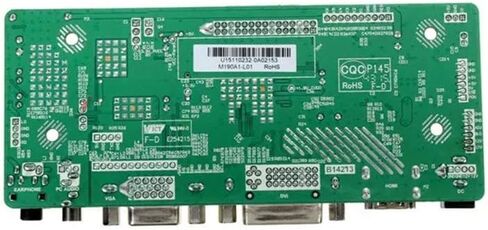 لوحة تحكم Taidacent Universal LVDS، شاشة LCD مقاس 10-65 بوصة، HDMI DVI VGA إلى LVDS، لوحة القيادة DIY، مجموعة عرض الكمبيوتر المحمول (لوحة محرك واحدة) in Saudi Arabia