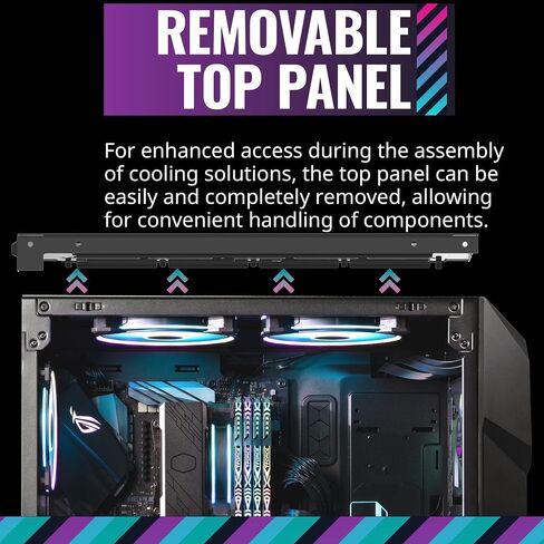 Cooler Master MasterBox TD500 Mesh White Airflow ATX Mid-Tower with Polygonal Mesh Front Panel, Crystalline Tempered Glass, E-ATX up to 10.5", Three 120mm ARGB Lighting Fans in Kuwait
