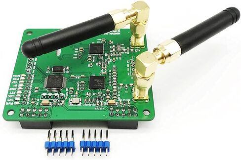 AURSINC MMDVM Duplex Hotspot Module Dual Hat V1.5.2 with 0.96 OLED Display Support P25 DMR YSF NXDN DMR Slot 1 + Slot 2 for Raspberry Pi, Pi Zero (with OLED) in Kuwait