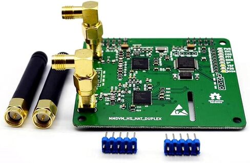 AURSINC MMDVM Duplex Hotspot Module Dual Hat V1.5.2 with 0.96 OLED Display Support P25 DMR YSF NXDN DMR Slot 1 + Slot 2 for Raspberry Pi, Pi Zero (with OLED) in Kuwait
