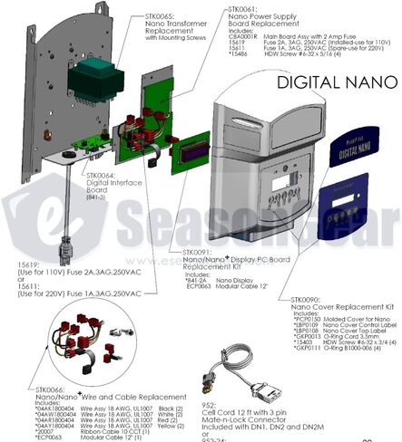 مجموعة استبدال لوحة الكمبيوتر من اوتوبايلوت STK0159 / STK0091 نانو/نانو بلس in Kuwait